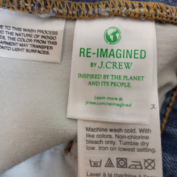 J.Crew Women’s Size 29P Petite Vintage Straight Medium Wash Blue Jeans - Picture 9 of 10
